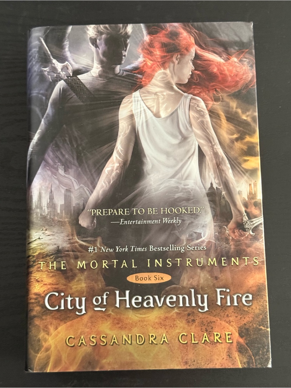 City of Heavenly Fire by Cassandra Clare - Fantasy Paperback with Fiery Cover